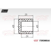 72930016 MAXTECH Поршень корпус скоби гальма