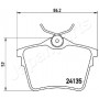 PP-0606AF JAPANPARTS Комплект гальмівних колодок дисковий гальм