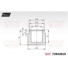 72942019 MAXTECH Поршень корпус скоби гальма