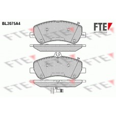 BL2075A4 FTE Комплект гальмівних колодок дисковий гальм