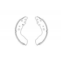 KBS-8913 KAVO PARTS Комплект гальмівних колодок