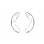 KBS-8913 KAVO PARTS Комплект гальмівних колодок