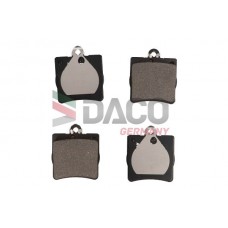 323335 DACO Germany Комплект гальмівних колодок дисковий гальм