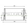 DA820R001 PRASCO Радіатор охолодження двигуна