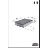 LFAF587 LUCAS FILTERS Повітряний фільтр
