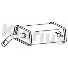 221783 KLARIUS Глушник вихлопних газів кінцевий