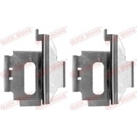 109-1282 QUICK BRAKE Комплектуючі колодки дискового гальма