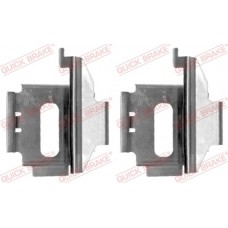 109-1282 QUICK BRAKE Комплектуючі колодки дискового гальма