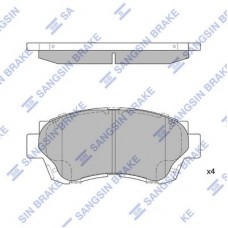 SP1138 Hi-Q Комплект гальмівних колодок дисковий гальм