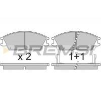 BP2293 BREMSI Комплект гальмівних колодок дисковий гальм