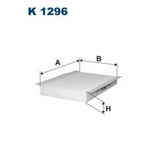 K 1296 FILTRON Фільтр повітря у внутрішньому просторі