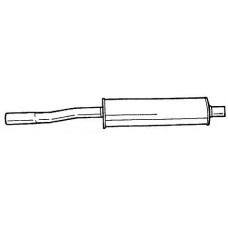 51405 SIGAM Середній глушник вихлопних газів