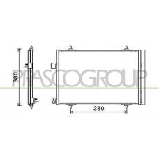 CI522C001 PRASCO Конденсатор кондиціонера