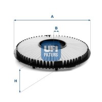 27.E44.00 UFI Повітряний фільтр