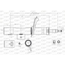 SAB8165.31 OPEN PARTS Амортизатор