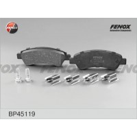 BP45119 FENOX Комплект гальмівних колодок дисковий гальм