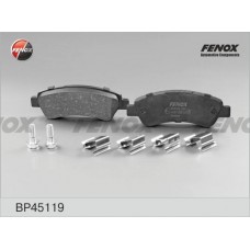 BP45119 FENOX Комплект гальмівних колодок дисковий гальм
