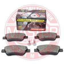 K6038102 MASTER-SPORT GERMANY Комплект гальмівних колодок дисковий гальм