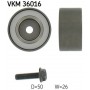 VKM 36016 SKF Паразитный / ведущий ролик, Поліклиновий ремінь