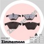 23312.900.1 ZIMMERMANN КомплеК т гальмівних колодок, дискове гальмо