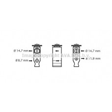 VO1160 AVA QUALITY COOLING Розширювальний клапан кондиціонера