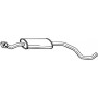 281-579 BOSAL Середній глушник вихлопних газів