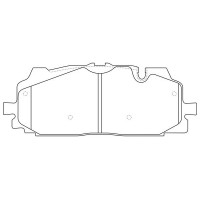 FP1894 FIT Комплект гальмівних колодок дисковий гальм