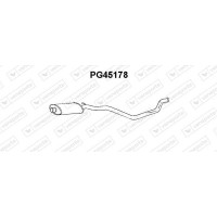 PG45178 VENEPORTE Предглушник вихлопних газів