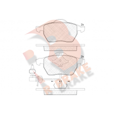 RB1331-203 R BRAKE КомплеК т гальмівних колодок, дискове гальмо