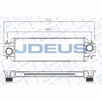 823M20A JDEUS Интеркулер