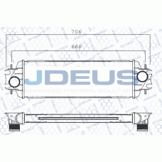 823M20A JDEUS Интеркулер
