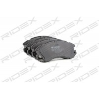 402B0358 RIDEX Комплект гальмівних колодок дисковий гальм