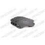 402B0358 RIDEX Комплект гальмівних колодок дисковий гальм