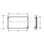 FT5173 AVA QUALITY COOLING Конденсатор кондиціонера