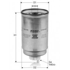 GS0296 TECNECO FILTERS Паливний фільтр