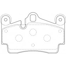 2135686 Omnicraft Комплект гальмівних колодок дисковий гальм