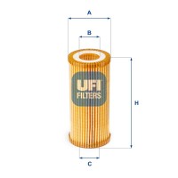 2515300 UFI Масляний фільтр