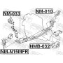 NM-010 FEBEST Підвіска двигун