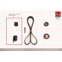 TBK433 FAI AutoParts Комплект ременя ГРМ