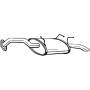 145-099 BOSAL Глушник вихлопних газів кінцевий