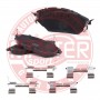 13046057972N-SET-MS MASTER-SPORT GERMANY Комплект гальмівних колодок дисковий гальм