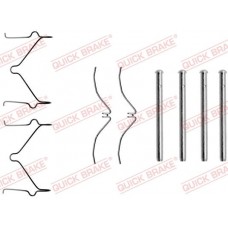 109-1124 QUICK BRAKE Комплектуючі колодки дискового гальма