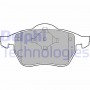 LP978 DELPHI Комплект гальмівних колодок дисковий гальм
