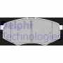 LP2227 DELPHI Комплект гальмівних колодок дисковий гальм