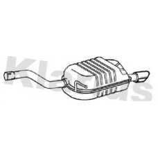 231433 KLARIUS Глушник вихлопних газів кінцевий