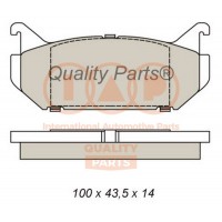 704-11055 IAP QUALITY PARTS Комплект гальмівних колодок дисковий гальм