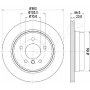 DP-0114 JAPANPARTS Гальмівний диск