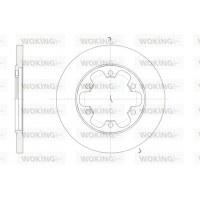 D61569.00 WOKING Гальмівний диск
