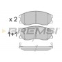 BP3303 BREMSI Комплект гальмівних колодок дисковий гальм
