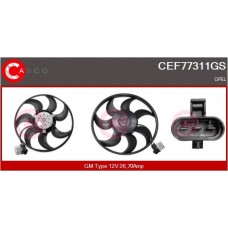 CEF77311GS CASCO Вентилятор охолодження двигуна